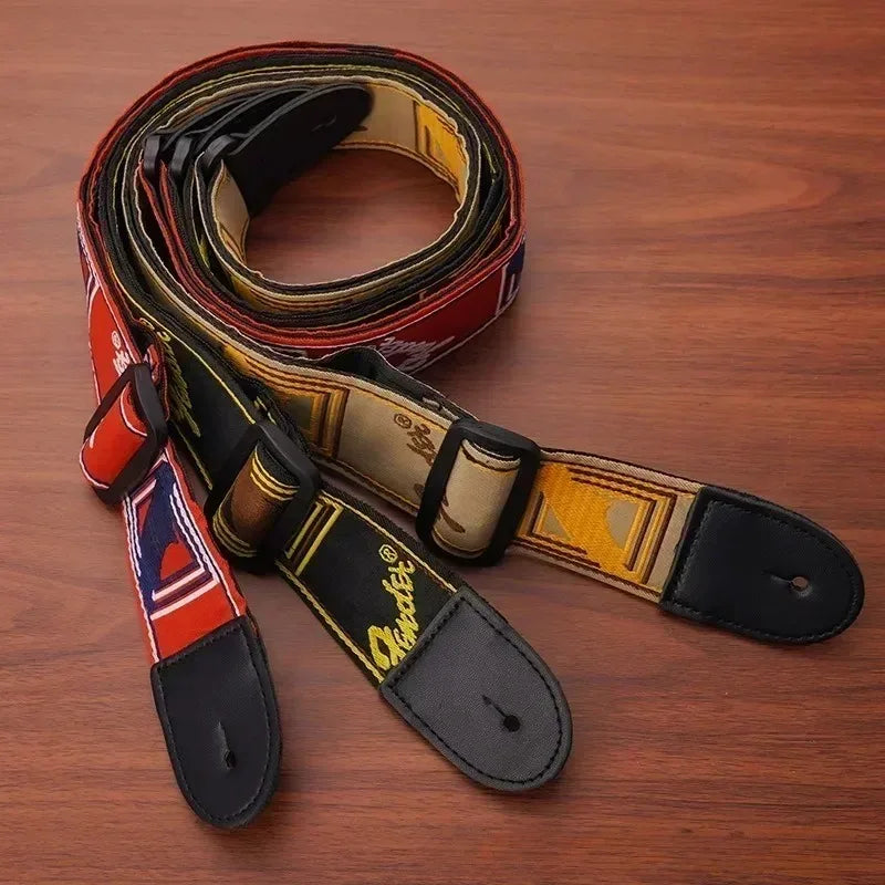 Custom Fender guitar straps