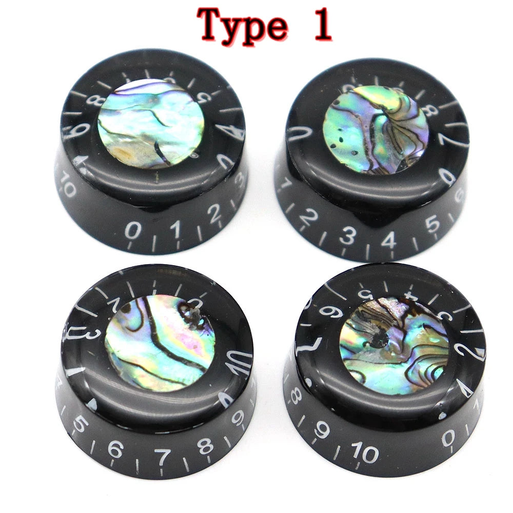 4Pcs Abalone guitar dials