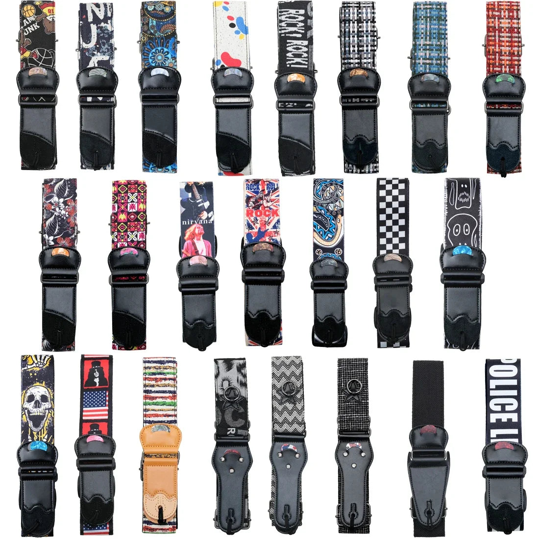 2025 Multi-choice stylish guitar straps