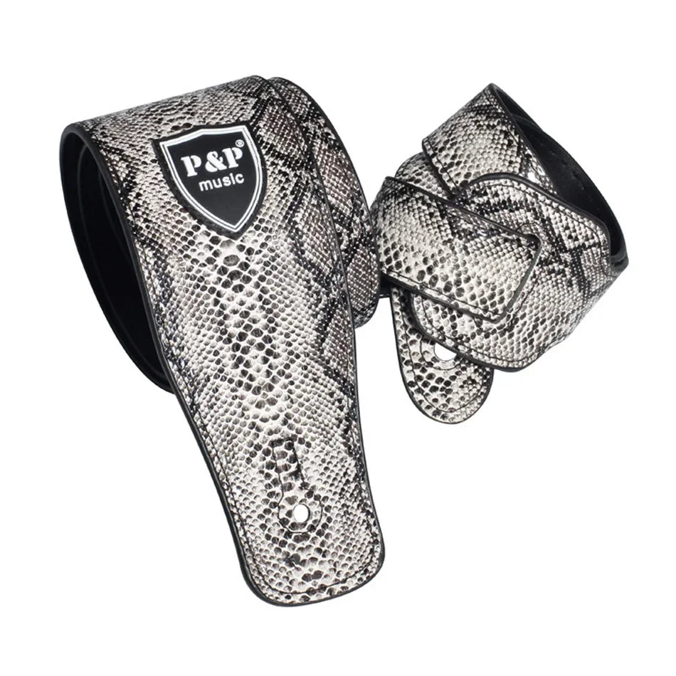 P&P Snake Skin guitar strap
