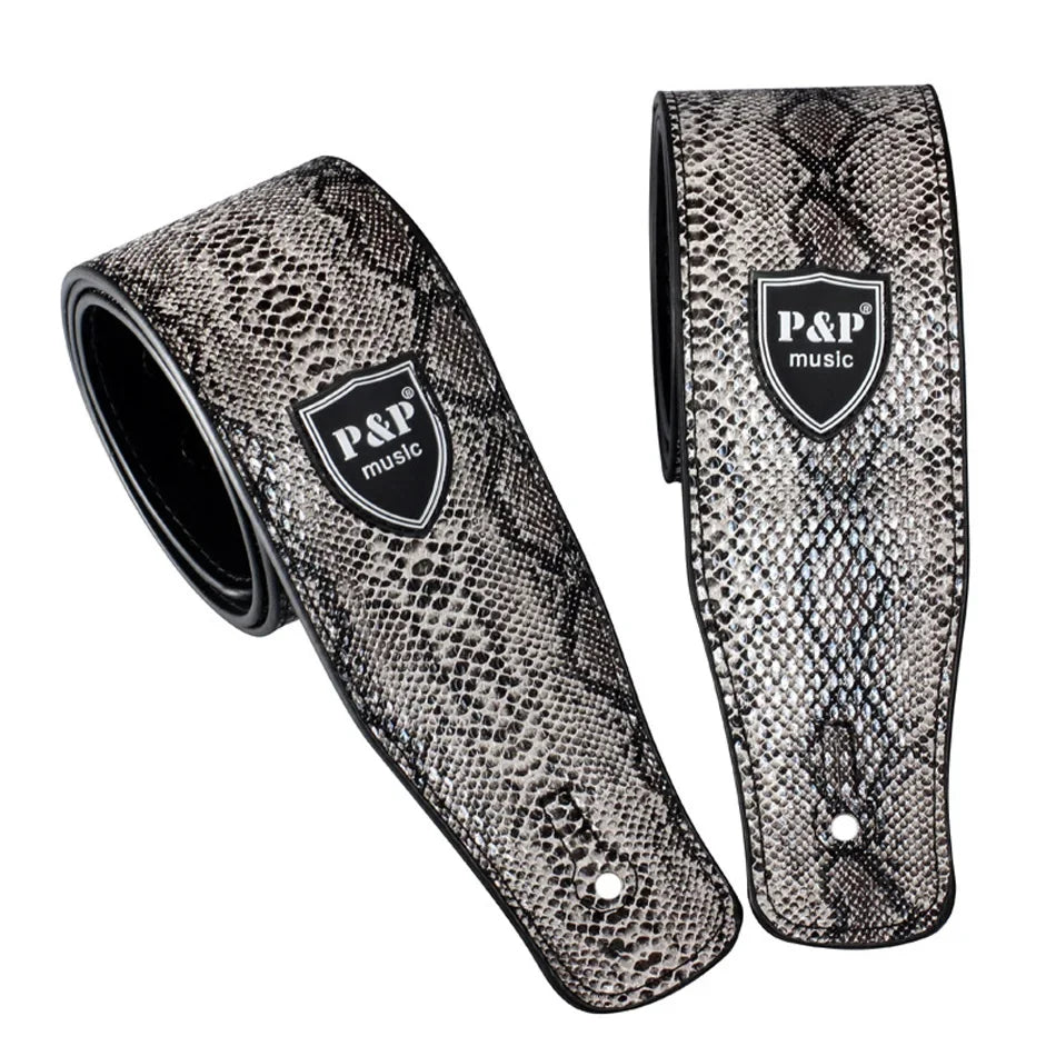 P&P Snake Skin guitar strap