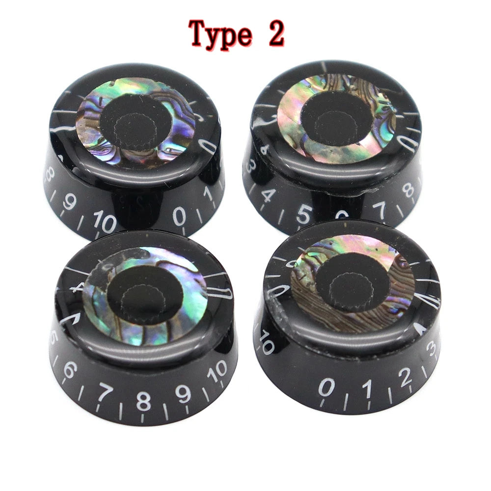 4Pcs Abalone guitar dials