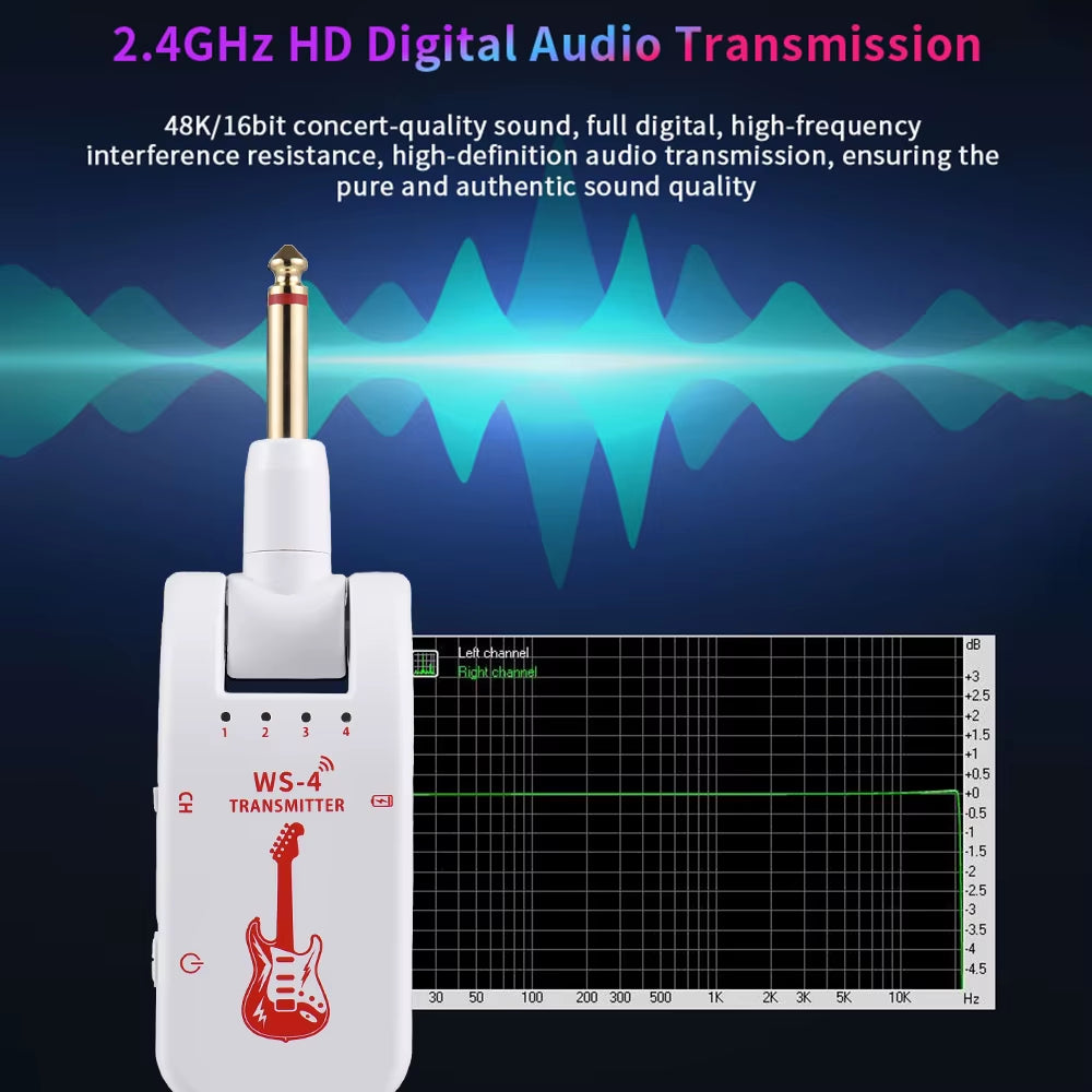 WS-4 guitar receiver set 