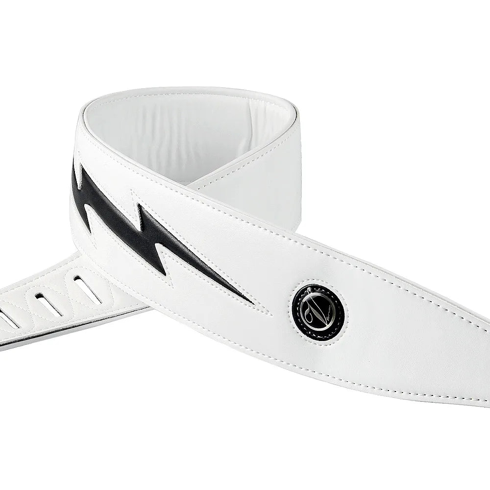 Lightning bolt guitar strap