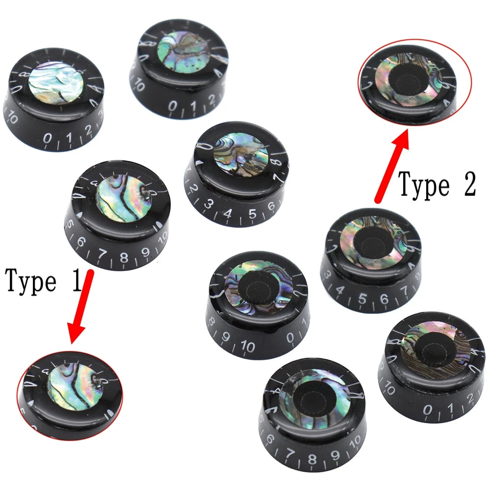 4Pcs Abalone guitar dials